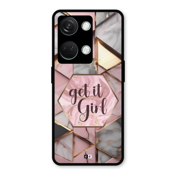 Diamond Girl Metal Back Case for OnePlus Nord 3