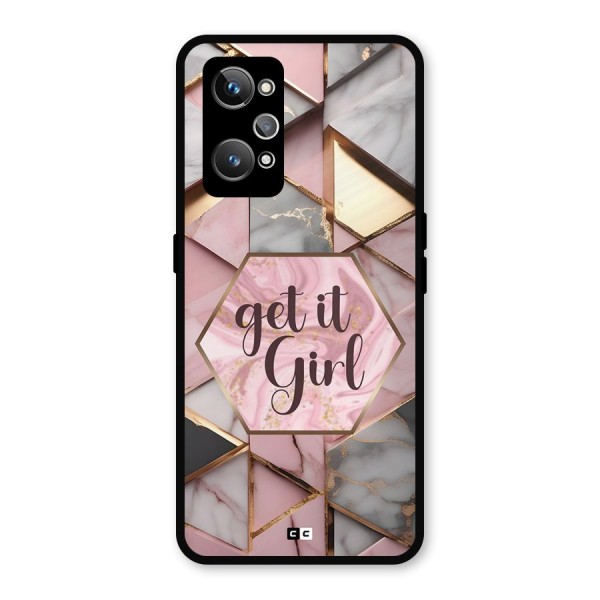 Diamond Girl Metal Back Case for Realme GT 2