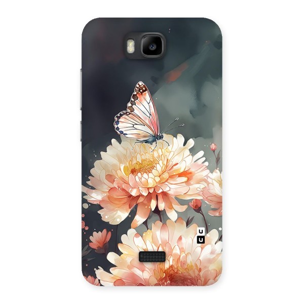 Digital Art Butterfly Flower Back Case for Honor Bee