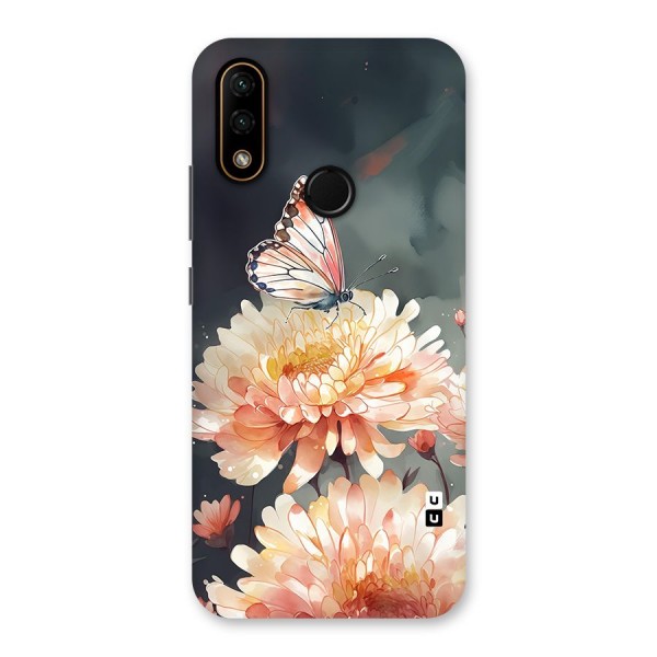 Digital Art Butterfly Flower Back Case for Lenovo A6 Note