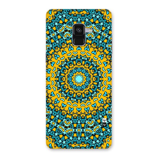 Digital Mandala Art Back Case for Galaxy A8 Plus