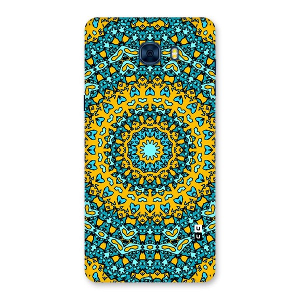 Digital Mandala Art Back Case for Galaxy C7 Pro