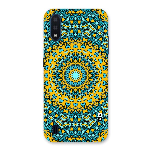 Digital Mandala Art Back Case for Galaxy M01