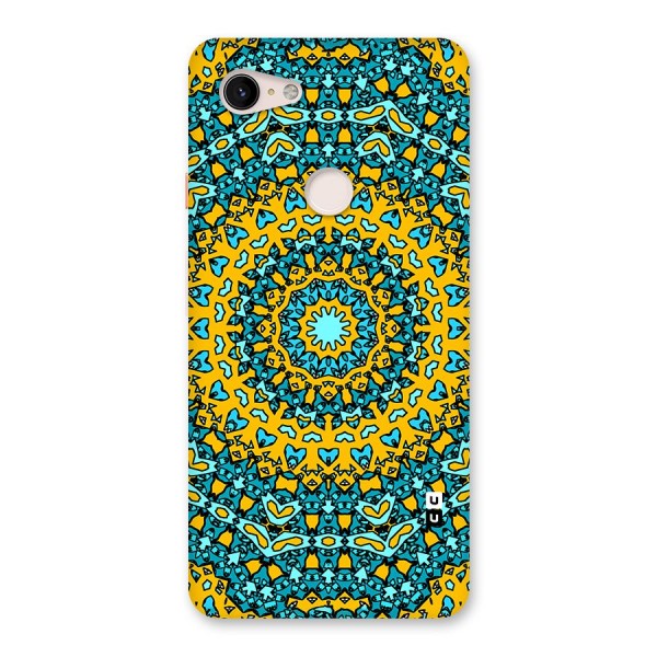 Digital Mandala Art Back Case for Google Pixel 3 XL