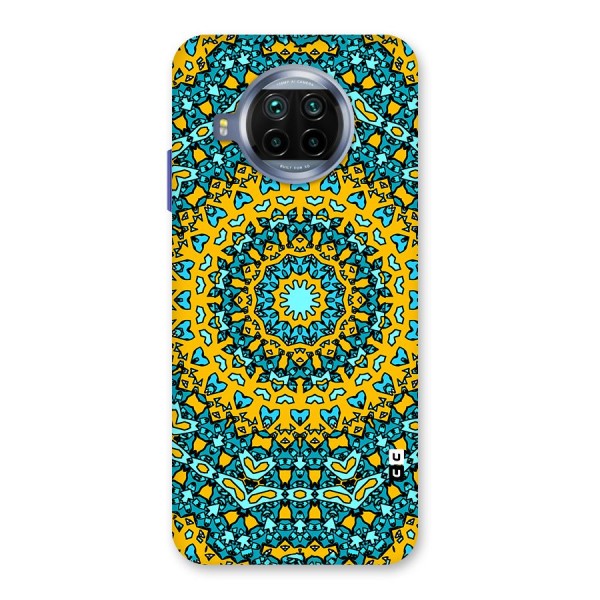 Digital Mandala Art Glass Back Case for Mi 10i