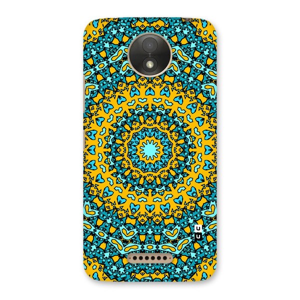 Digital Mandala Art Back Case for Moto C Plus