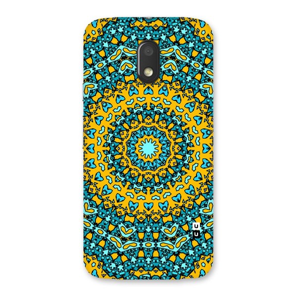 Digital Mandala Art Back Case for Moto E3 Power