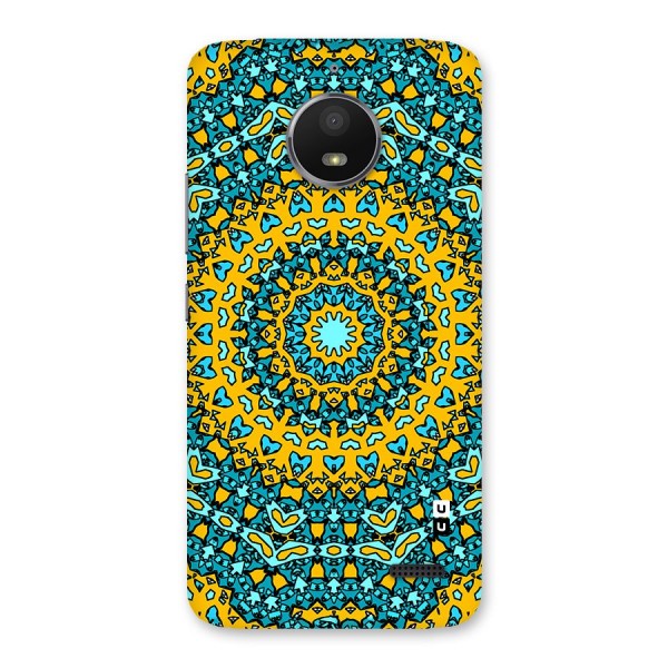 Digital Mandala Art Back Case for Moto E4