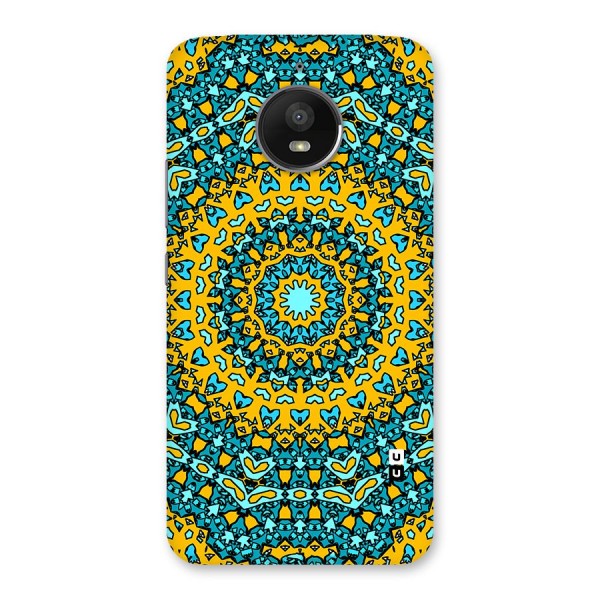 Digital Mandala Art Back Case for Moto E4 Plus