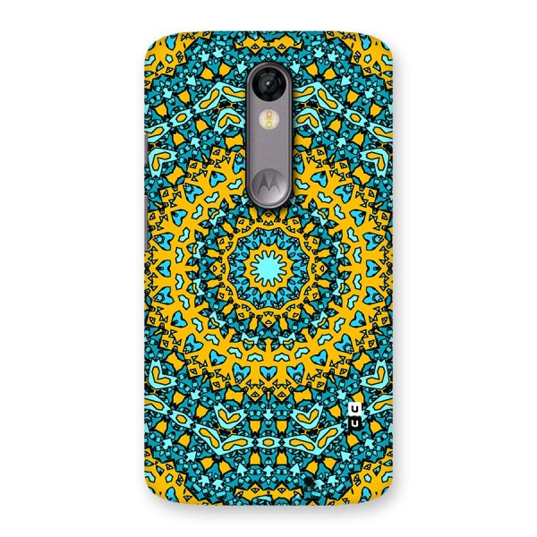 Digital Mandala Art Back Case for Moto X Force