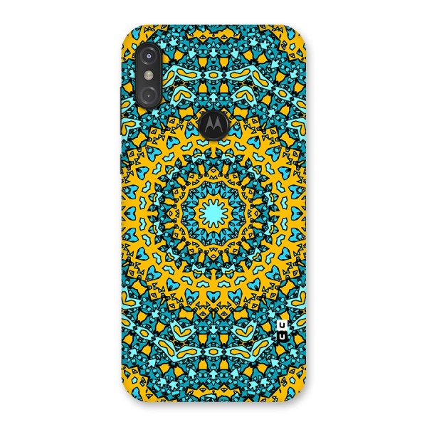 Digital Mandala Art Back Case for Motorola One Power