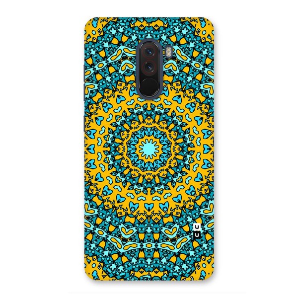 Digital Mandala Art Glass Back Case for Poco F1