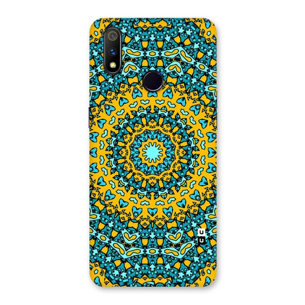 Digital Mandala Art Back Case for Realme 3 Pro