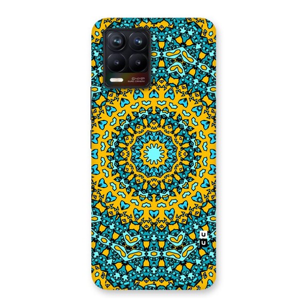 Digital Mandala Art Glass Back Case for Realme 8