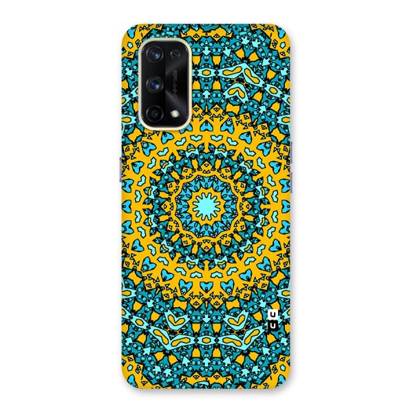 Digital Mandala Art Glass Back Case for Realme X7 Pro