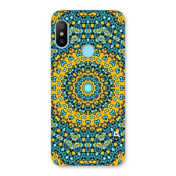 Digital Mandala Art Back Case for Redmi 6 Pro