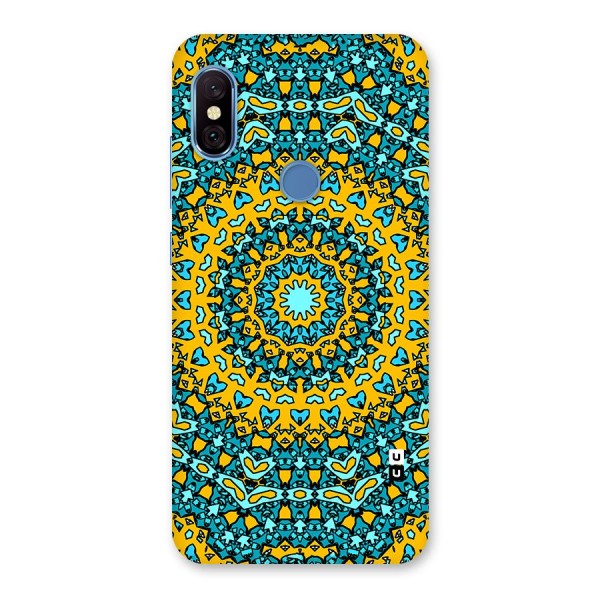 Digital Mandala Art Back Case for Redmi Note 6 Pro