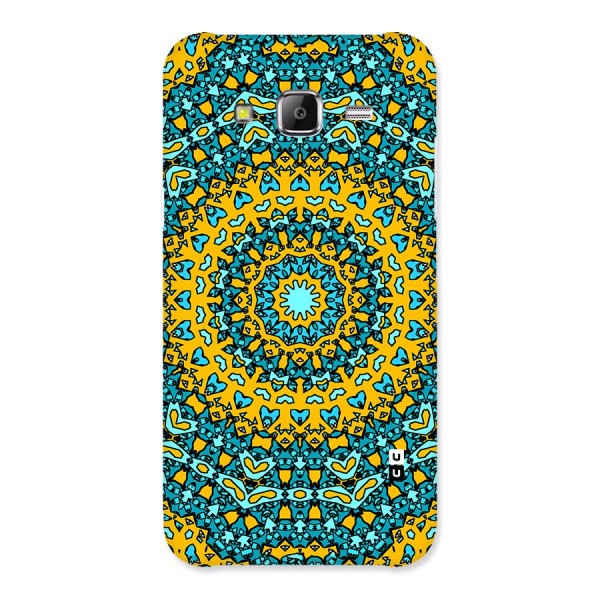 Digital Mandala Art Back Case for Samsung Galaxy J5