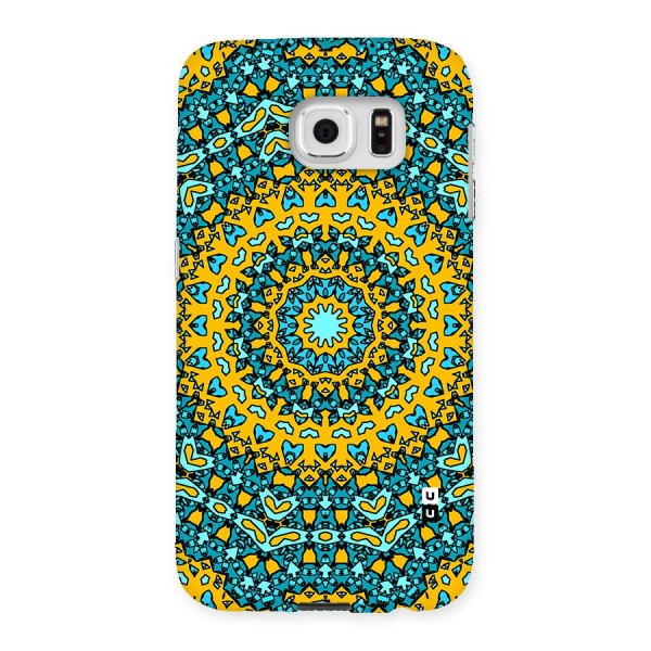 Digital Mandala Art Back Case for Samsung Galaxy S6