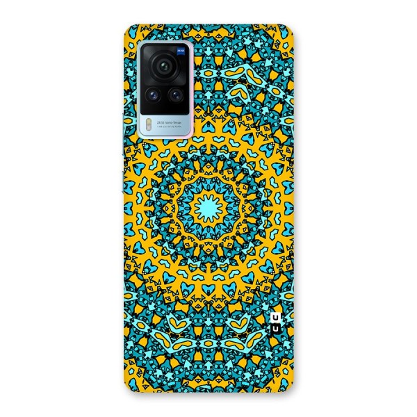 Digital Mandala Art Glass Back Case for Vivo X60 Pro