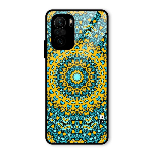 Digital Mandala Art Glass Back Case for Mi 11x