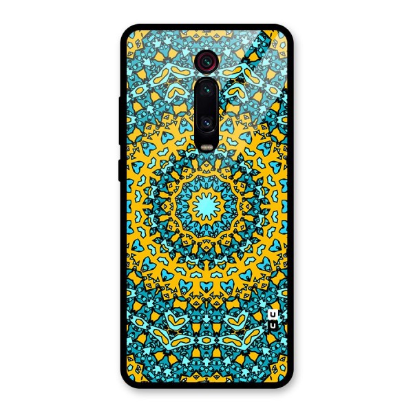 Digital Mandala Art Glass Back Case for Redmi K20 Pro