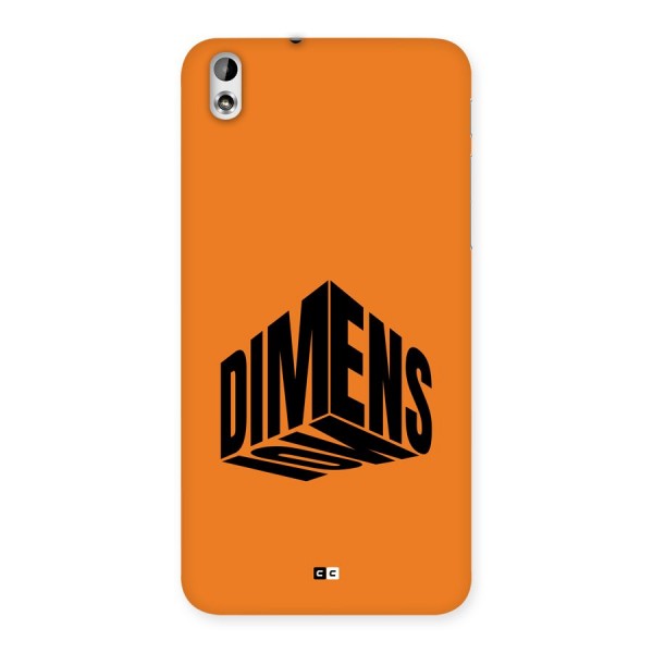 Dimension Typography Back Case for Desire 816