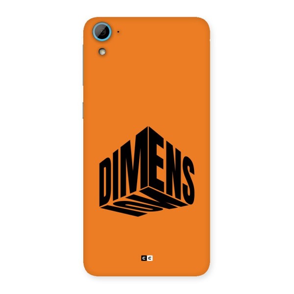 Dimension Typography Back Case for Desire 826