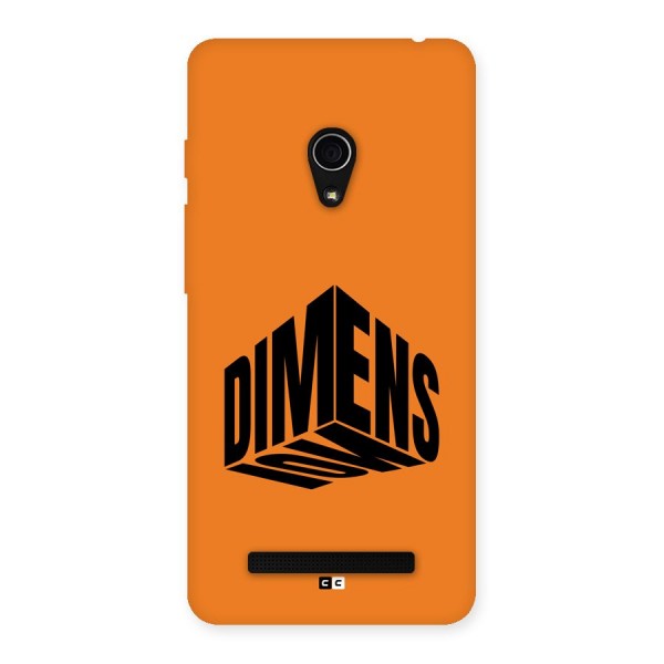 Dimension Typography Back Case for Zenfone 5