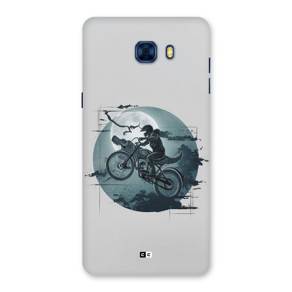 Dino Rider Back Case for Galaxy C7 Pro