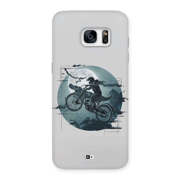 Dino Rider Back Case for Galaxy S7 Edge