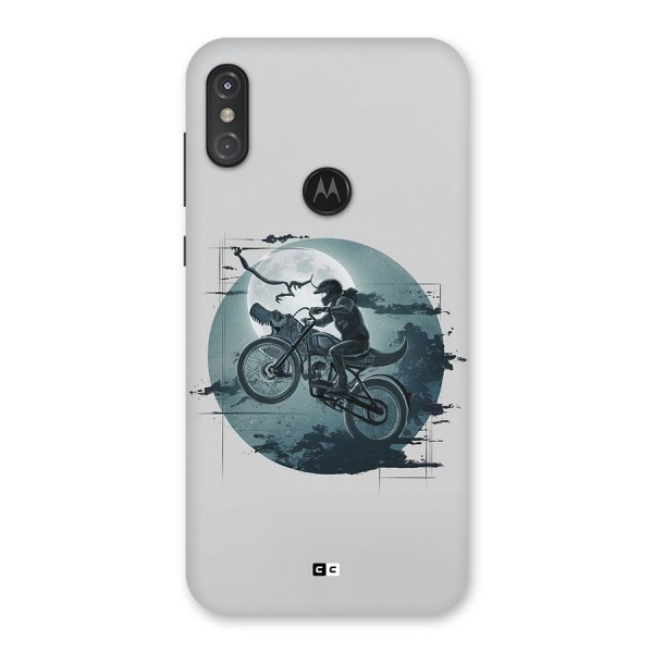 Dino Rider Back Case for Motorola One Power