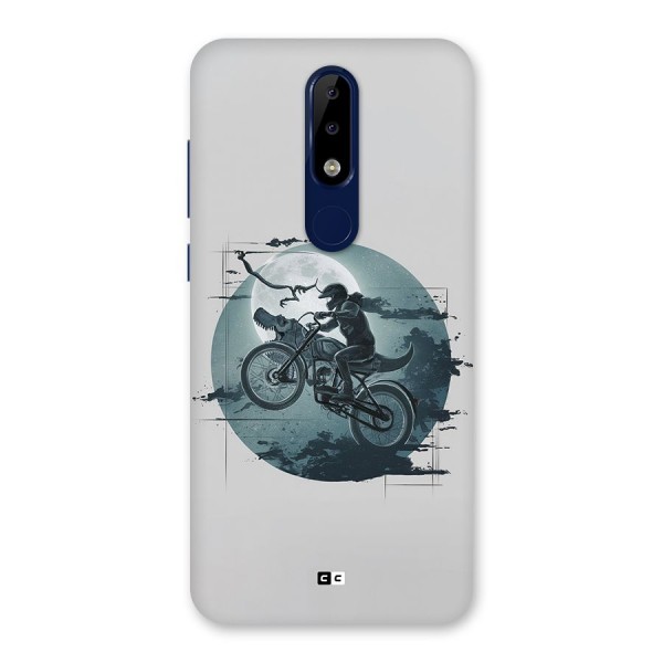 Dino Rider Back Case for Nokia 5.1 Plus