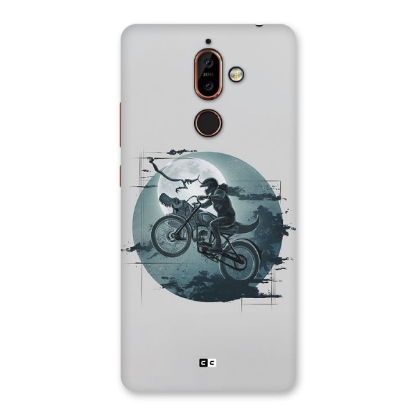 Dino Rider Back Case for Nokia 7 Plus