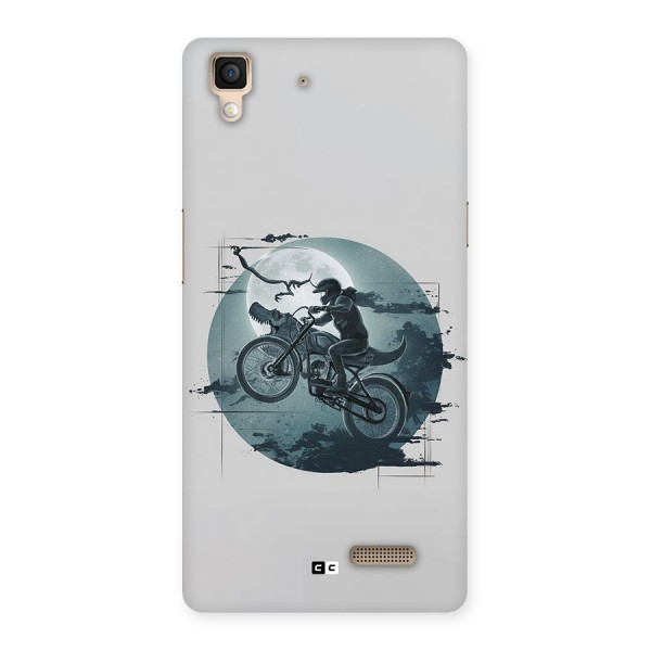 Dino Rider Back Case for Oppo R7