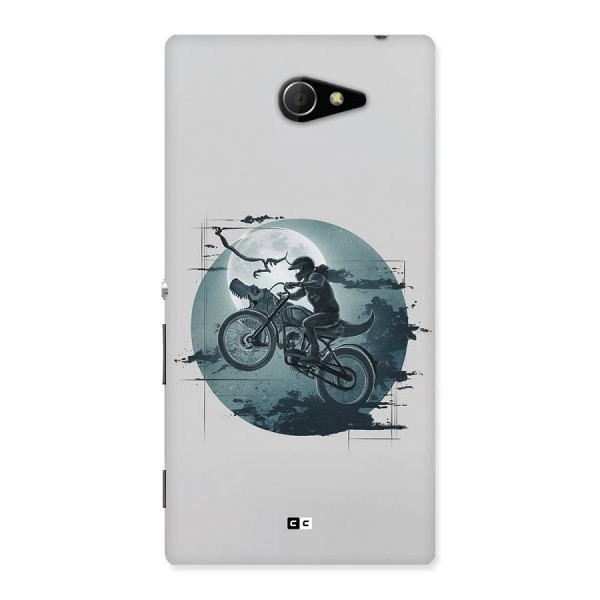 Dino Rider Back Case for Xperia M2