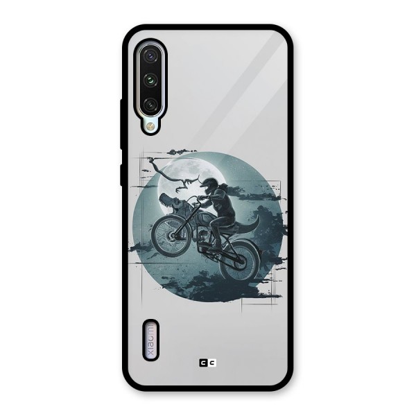 Dino Rider Glass Back Case for Mi A3