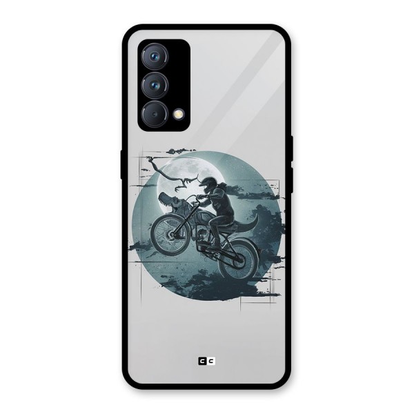 Dino Rider Glass Back Case for Realme GT Master Edition