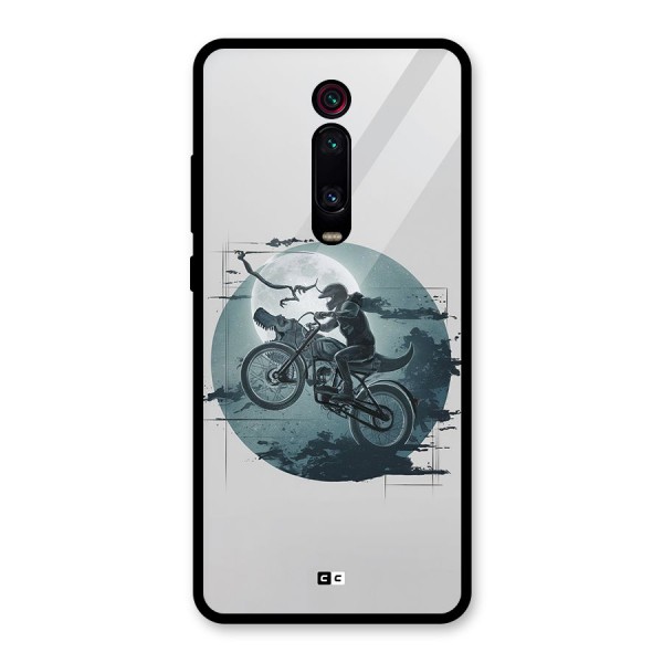 Dino Rider Glass Back Case for Redmi K20