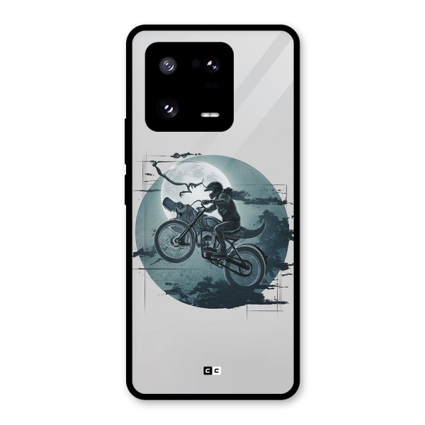 Dino Rider Glass Back Case for Xiaomi 13 Pro