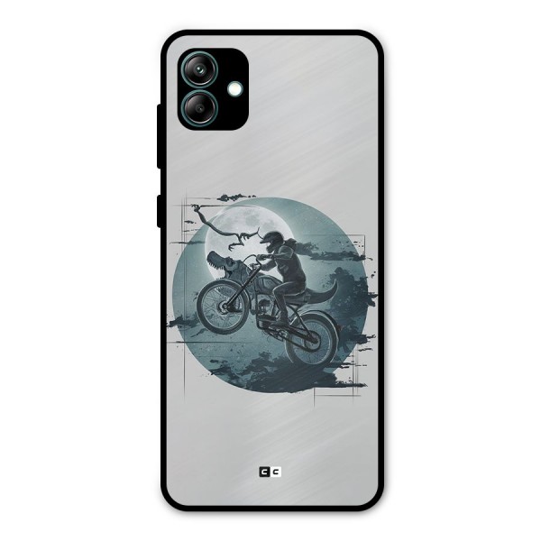 Dino Rider Metal Back Case for Galaxy A04