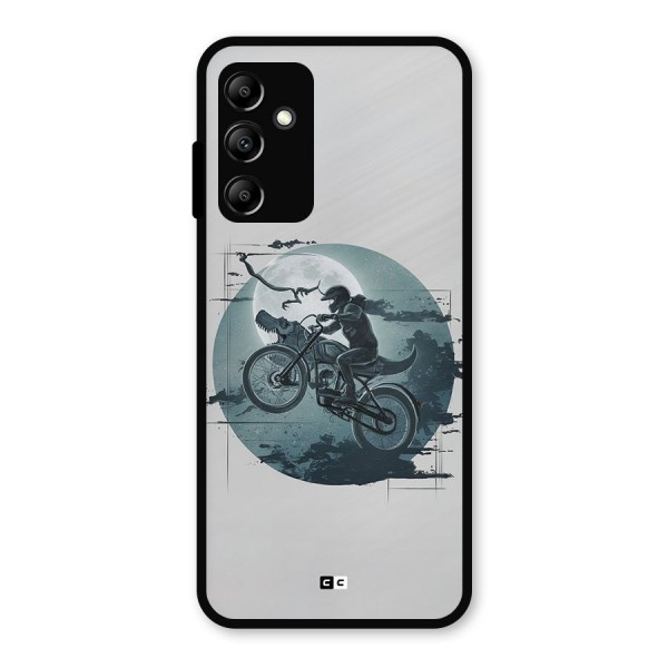 Dino Rider Metal Back Case for Galaxy A14 5G