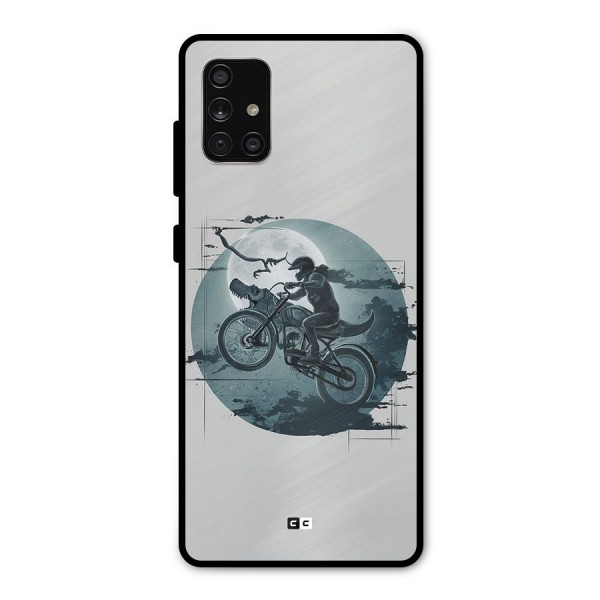 Dino Rider Metal Back Case for Galaxy A71