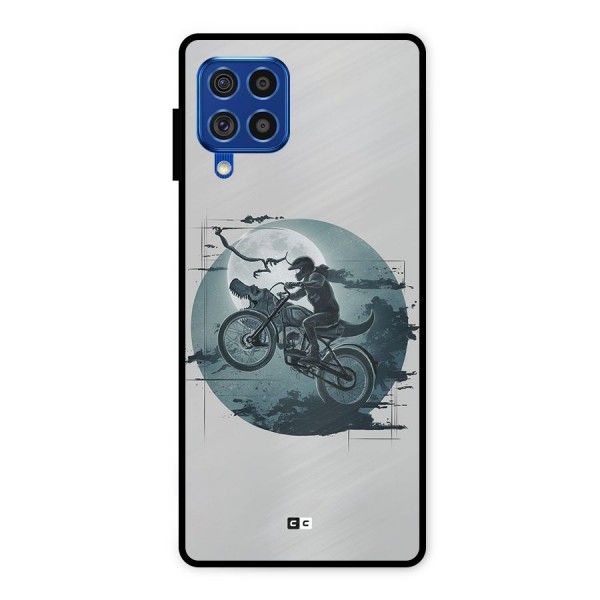 Dino Rider Metal Back Case for Galaxy F62