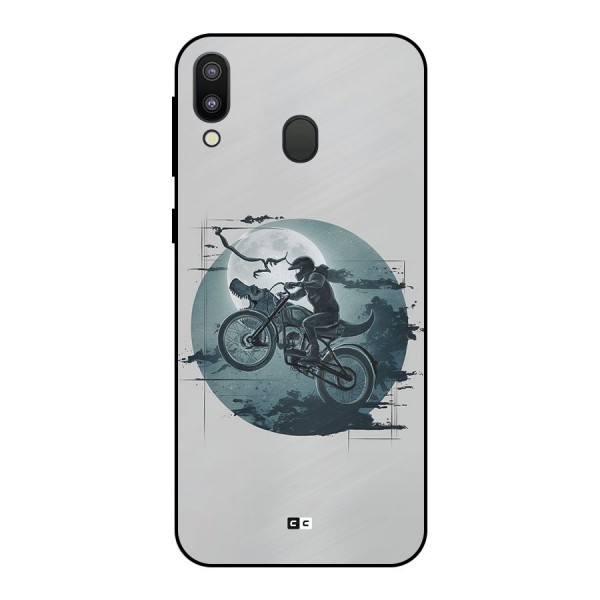 Dino Rider Metal Back Case for Galaxy M20