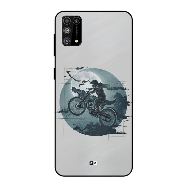 Dino Rider Metal Back Case for Galaxy M31