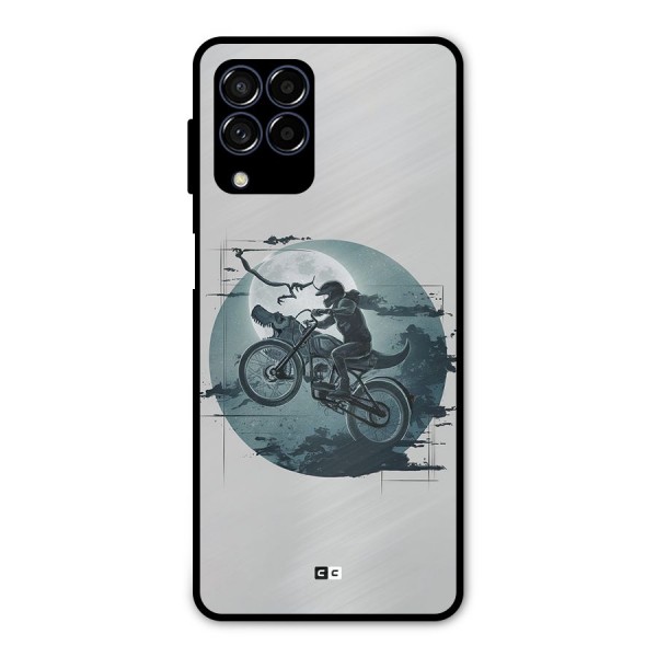 Dino Rider Metal Back Case for Galaxy M53 5G
