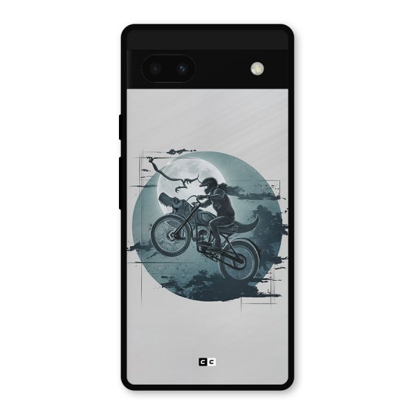 Dino Rider Metal Back Case for Google Pixel 6a