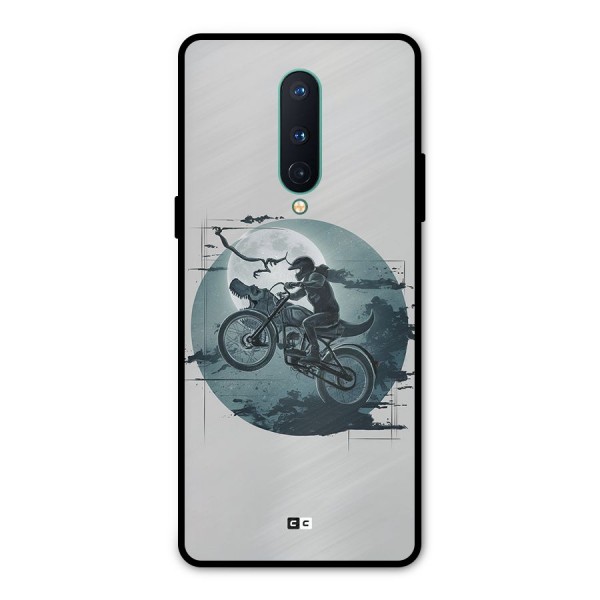 Dino Rider Metal Back Case for OnePlus 8