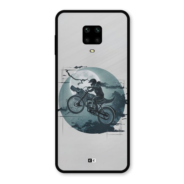 Dino Rider Metal Back Case for Poco M2 Pro